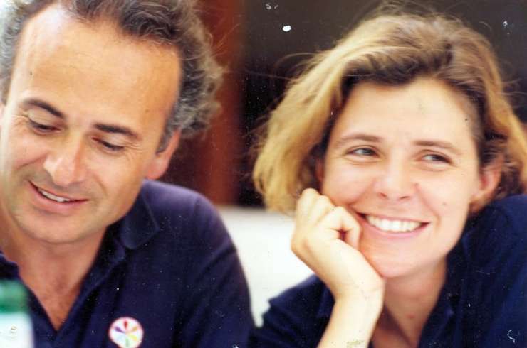 Pamela Villoresi e il marito Cristiano- www.081.it