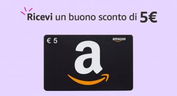 Amazon ti regala un buono da 5 euro, ma hai poco tempo a disposizione: come ottenerlo