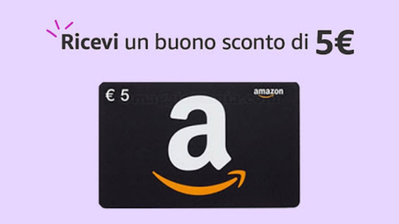 Amazon Buono 5 euro