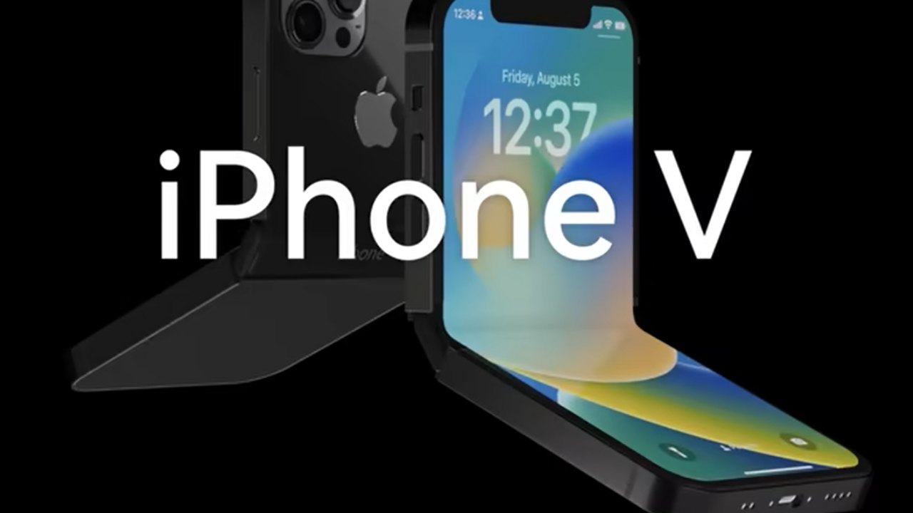 Iphone V progetto pieghevole