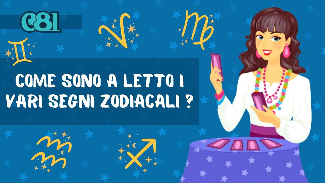 Segni zodiacali a letto