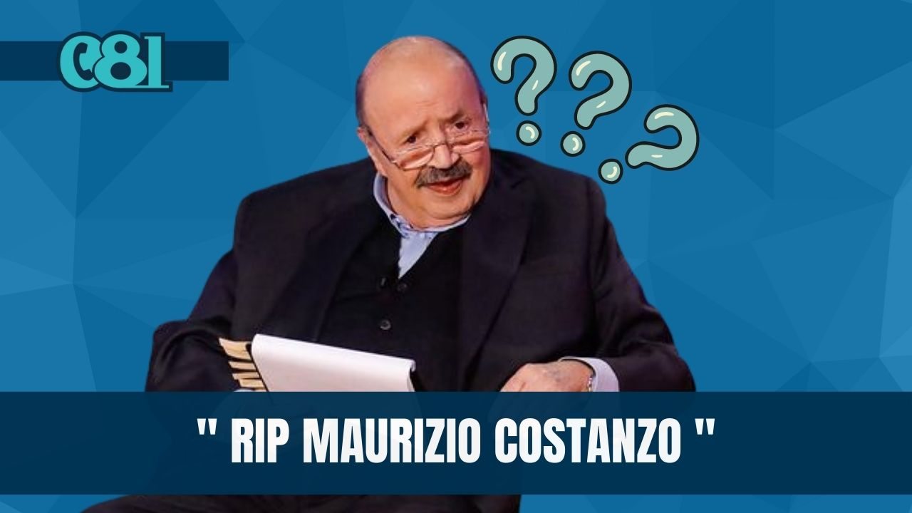 maurizio costanzo morto 