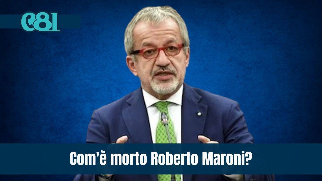 morto roberto maroni