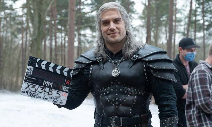 Henry Cavill The Witcher set molestie