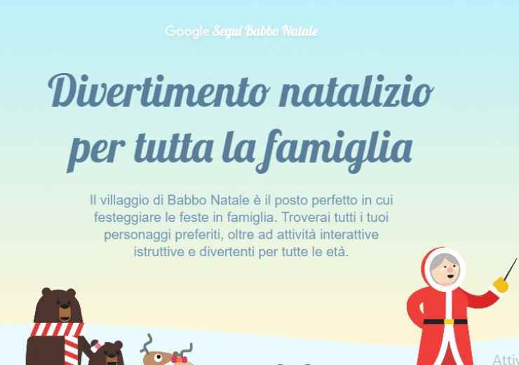 Il viaggio di Babbo Natale (Santatracker.google) 081.it 221222