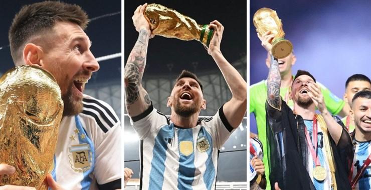 foto messi coppa del mondo